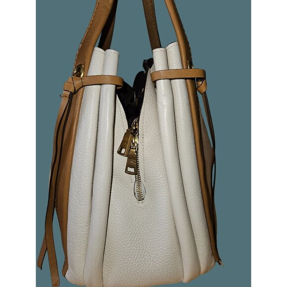 Coach Glovetanned & Pebble Leather Harmony Hobo Colorblock Shoulder Bag - Picture 4 of 16